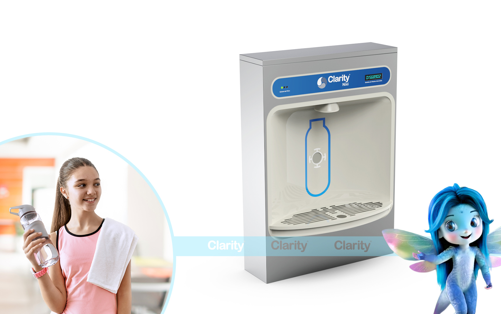 Bebedero Rellenabotellas NIXI